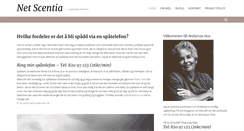 Desktop Screenshot of netscientia.com